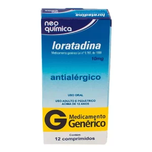 LORATADINA 10MG 12CP