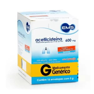 ACETILCISTEÍNA 600MG - SACHES