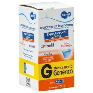 CLORIDRATO DE BROMEXINA - INFANTIL 4mg/5mL