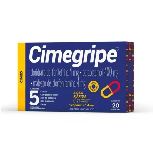 CIMEGRIPE - 20 cápsulas