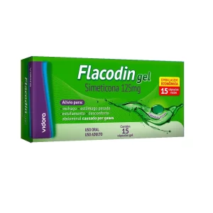 FLACODIN GEL / 15 cápsulas