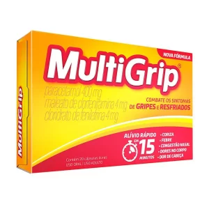 MULTIGRIP - 20 cápsulas duras