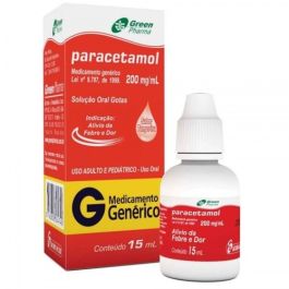 PARACETAMOL - 200mg/mL - 15mL