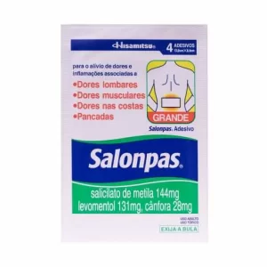 SALONPAS - 4 ADESIVOS