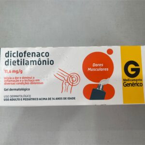 DICLOFENACO DIETILAMÔNIO - GEL 11,9mg/g