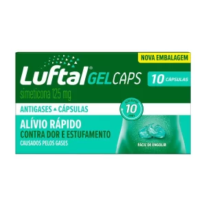 LUFTAL GEL / 10 cápsulas
