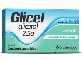 GLICEL - 6 supositórios