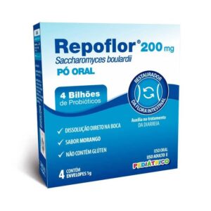 REPOFLOR - 200mg 4 ENVELOPES / PEDIÁTRICO